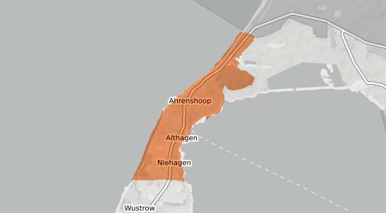 Mietspiegelkarte Ostseebad Ahrenshoop Ahrenshoop